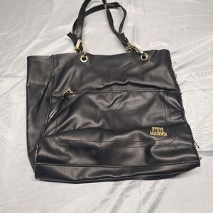Steve Madden Black Tote Bag